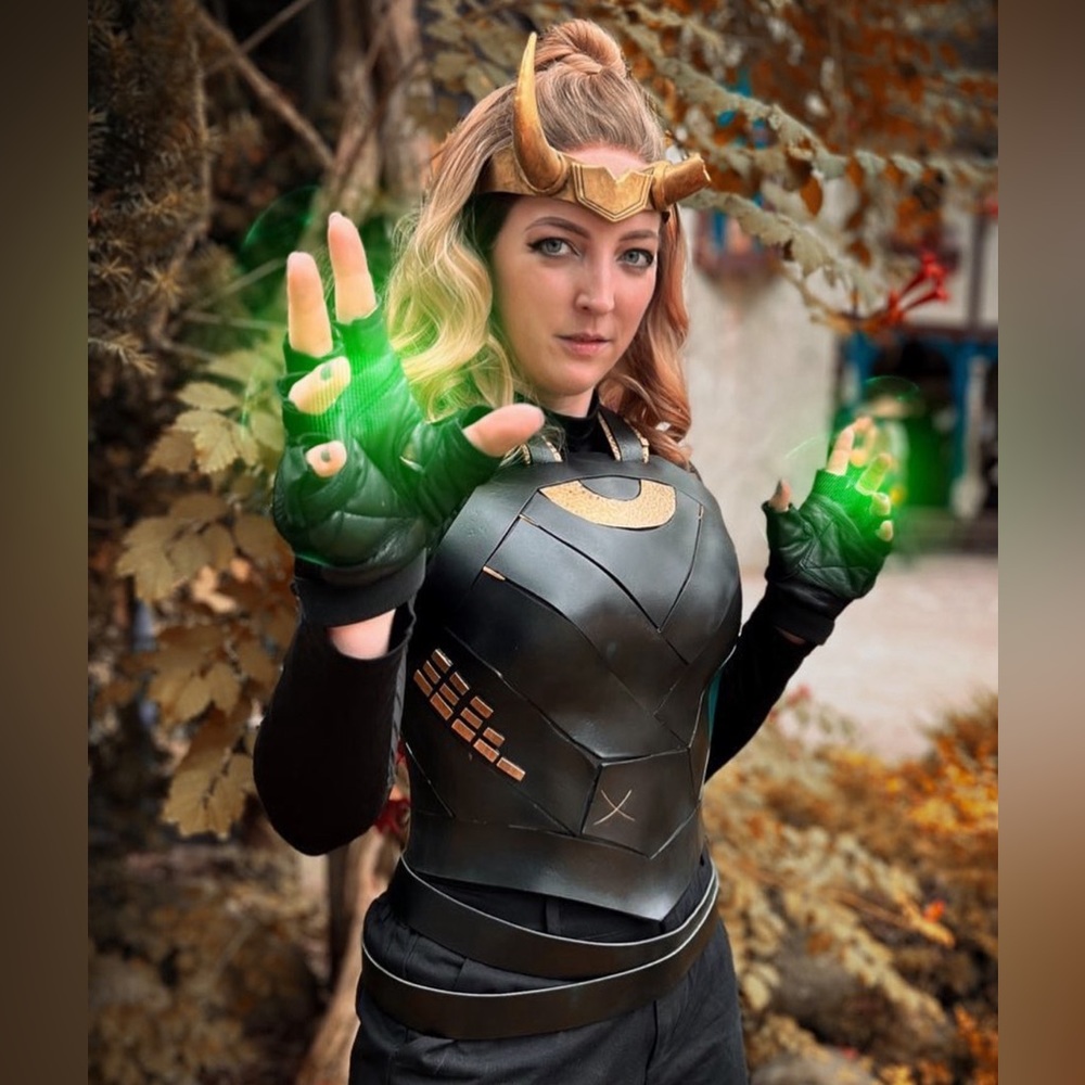 Sylvie (Loki) Cosplay Armor and Headband
